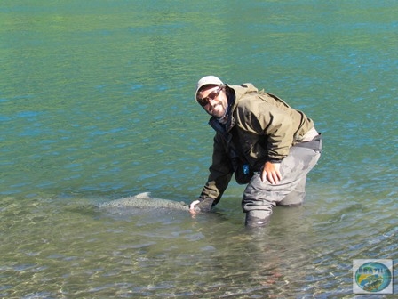 Fotos da pesca esportiva em Chaiten no Chile